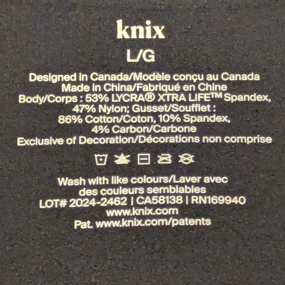 Knix Black High-Waisted Shapewear - Picture 3 of 13